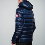 Canada Goose - Crofton Hooded Down Jacket Navy