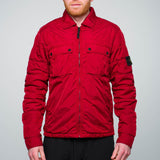 Stone Island - Crinkle Reps NY Lined Overshirt Red