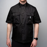 Prada - Re-Nylon Flap Pocket Overshirt Black