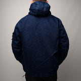 Stone Island - Polypropylene Denim 2 in 1 Hooded Jacket Blue