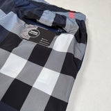 Burberry - big check swim shorts blue