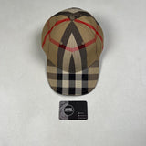 Burberry - giant check canvas baseball cap beige