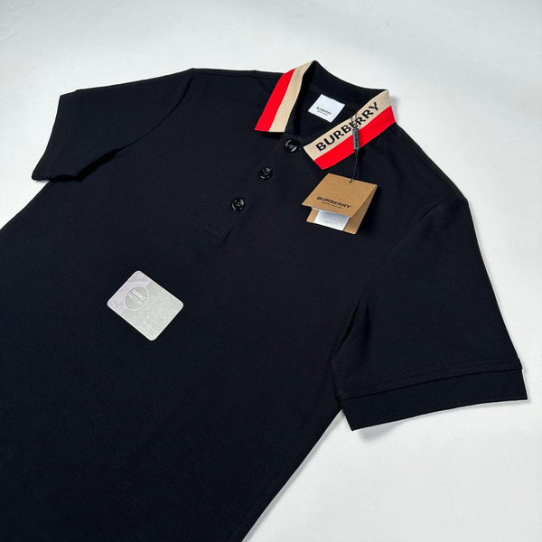 Burberry - polo shirt black