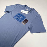 C.P. Company - Big Logo Print T-Shirt Blue