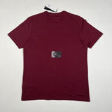 C.P. Company - Big Logo Print T-Shirt burgundy