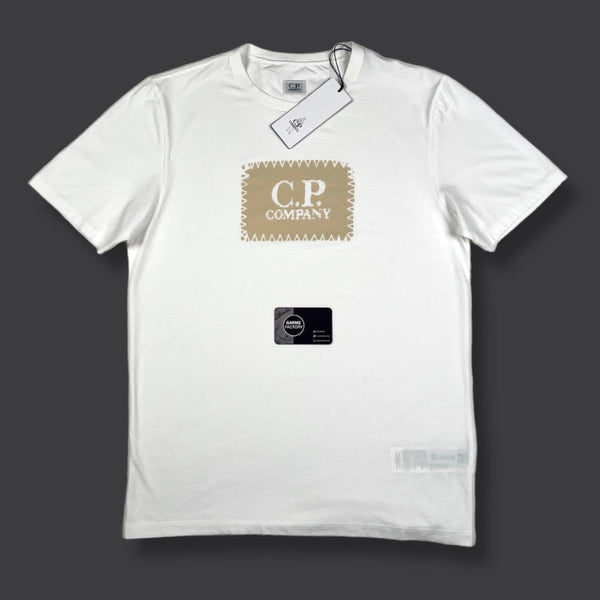 C.P. Company - Big Logo Print T-Shirt white