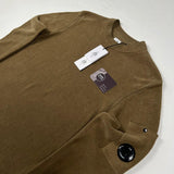 C.P. Company - Chenille Knit Lens Jumper Sand