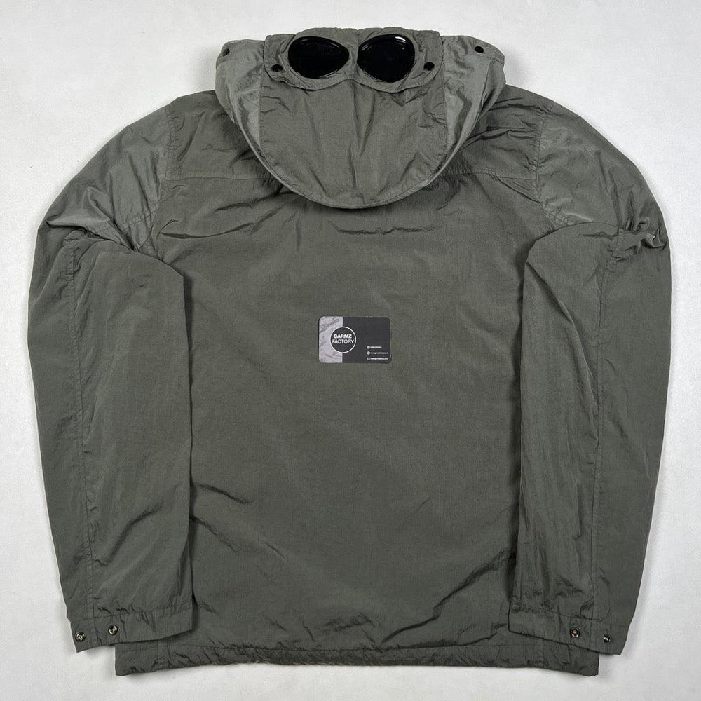 C.P. Company Chrome Hooded Goggle Jacket Khaki – Garmz Factory C.P. Company Chrome Hooded Goggle Jacket Khaki – Garmz Factory