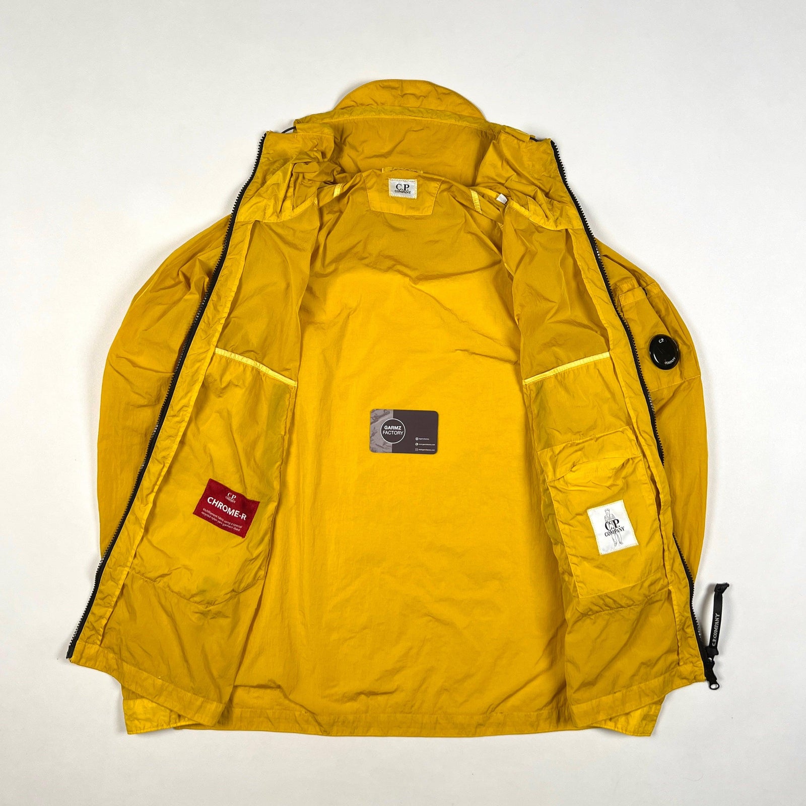 C.P. Company Chrome-R Lens Jacket Yellow – Garmz Factory
