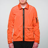 C.P. Company - Chrome Zipped Overshirt Orange