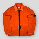 C.P. Company - Chrome Zipped Overshirt Orange