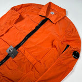 C.P. Company - Chrome Zipped Overshirt Orange