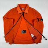 C.P. Company - Chrome Zipped Overshirt Orange