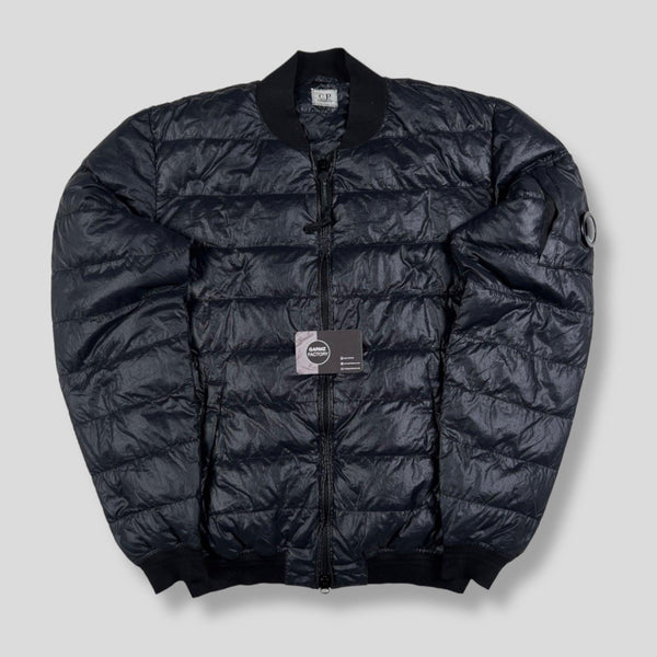 C.P. Company - D.D Shell down bomber jacket navy