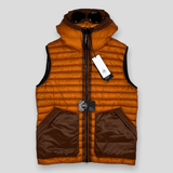 C.P. Company - D.D. Shell Goggle Hooded Gilet Orange