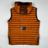 C.P. Company - D.D. Shell Goggle Hooded Gilet Orange