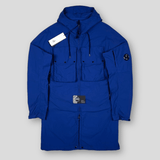 C.P. Company - Flatt Nylon 2 Way Utility Jacket Blue