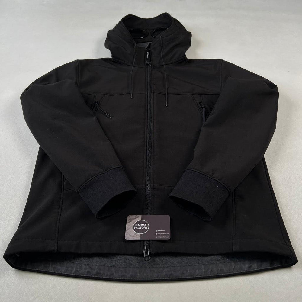 C.P. Company Goggle Soft Shell Jacket Black – Garmz Factory