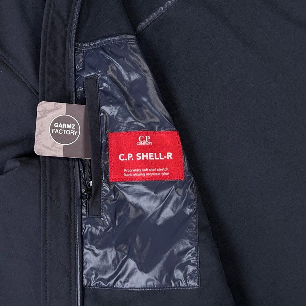 C.P. Company Goggle Soft Shell Jacket Navy – Garmz Factory
