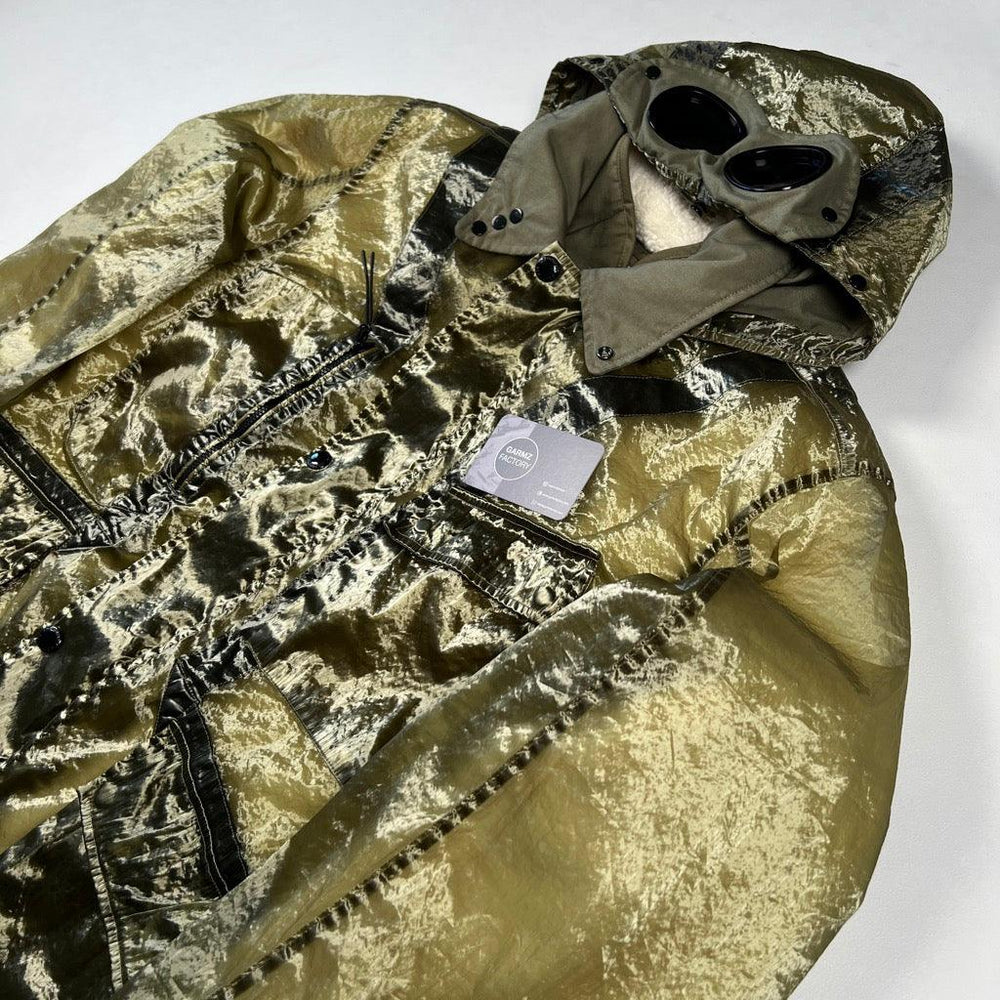 kan-d la mille goggle jacket C.P. Company Kan D Lined La Mille Parka Green – Garmz Factory