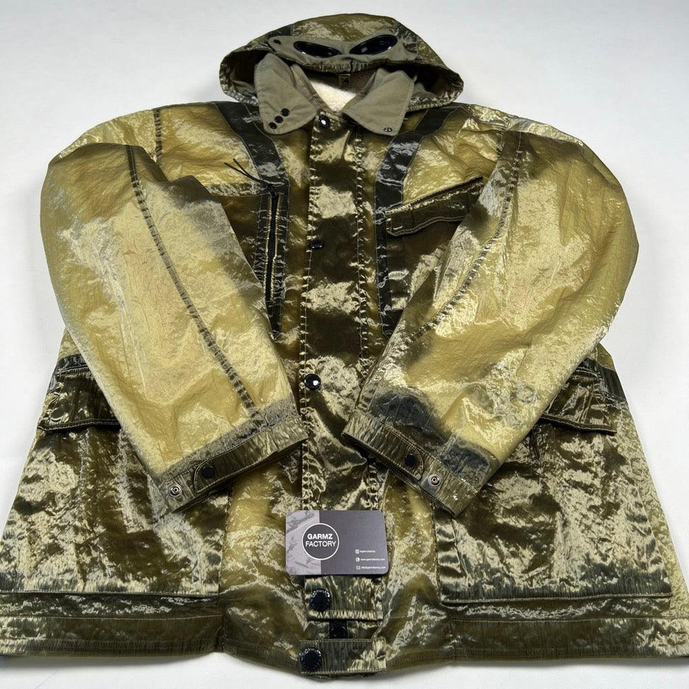 kan-d la mille goggle jacket C.P. Company Kan D Lined La Mille Parka Green – Garmz Factory