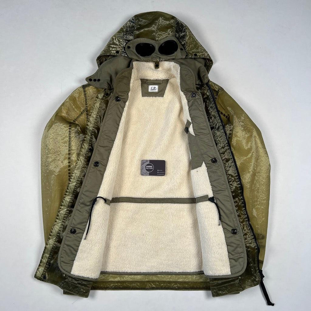 kan-d la mille goggle jacket C.P. Company Kan D Lined La Mille Parka Green – Garmz Factory