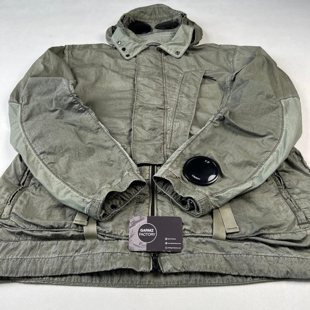 C.P. Company M.T.t.N La Mille Goggle Jacket Khaki – Garmz