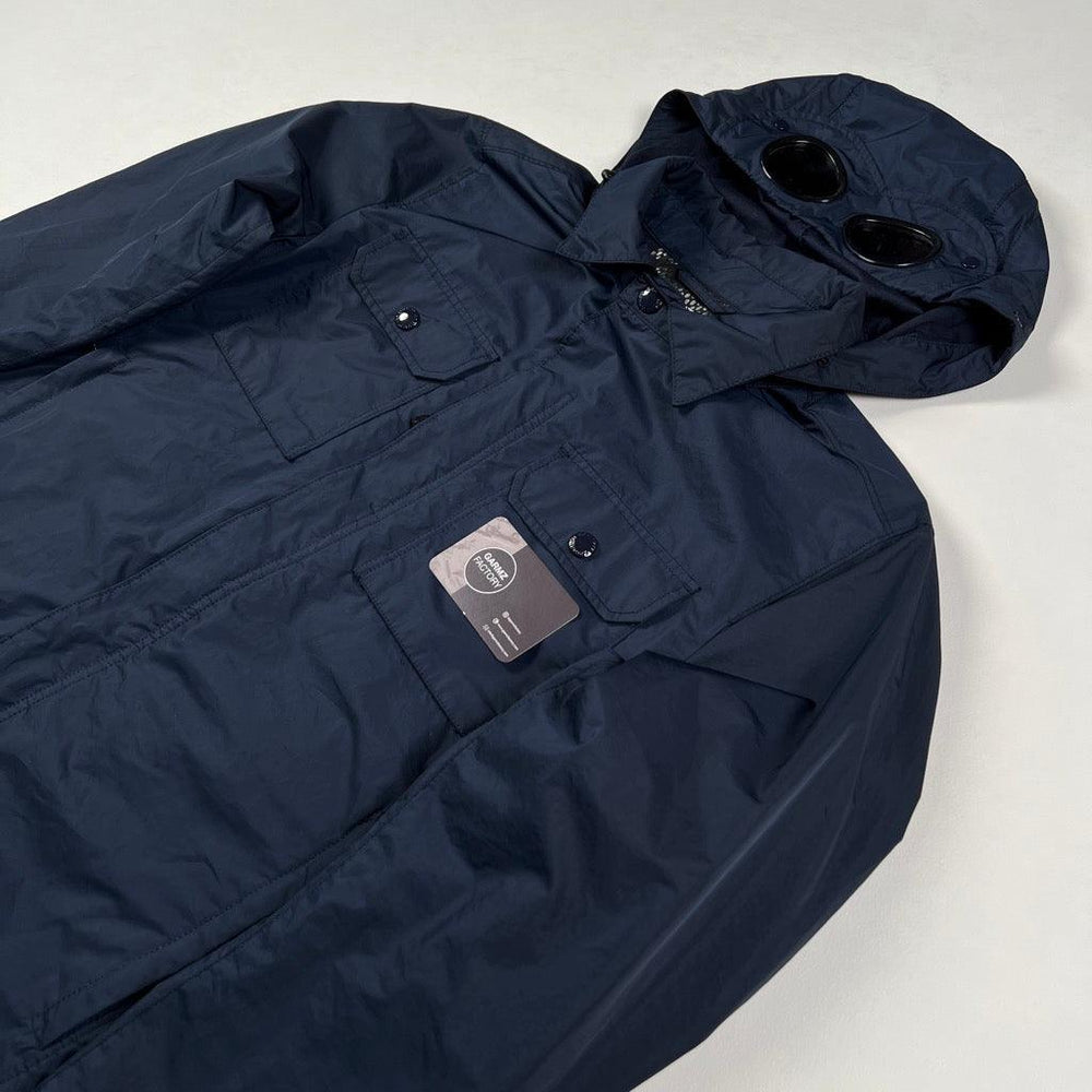 C.P. Company Micro M Goggle Jacket Navy Garmz Factory