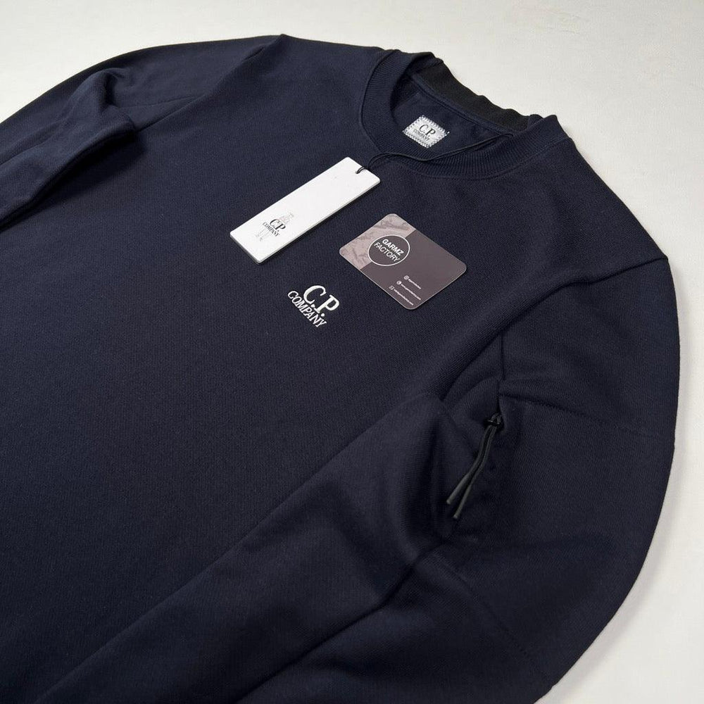 【関税込み】C.P. Company Crewneck sweatshirt with logo C.P. Company - Crewneck Sweatshirt with Logo - Black