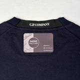 C.P. Company - Stitched Logo Crewneck Sweatshirt Navy