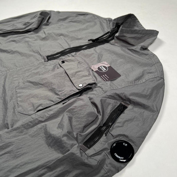 C.P. Company - Taylon 1/4 Zip Smock Grey