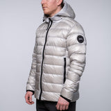 Canada Goose - Crofton Hooded Down Jacket Black Label Silver