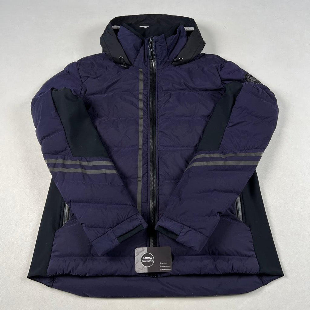 *HyBridge CW Down Jacket Black Label*ダウン Canada Goose HyBridge CW Black Label Down Jacket Navy