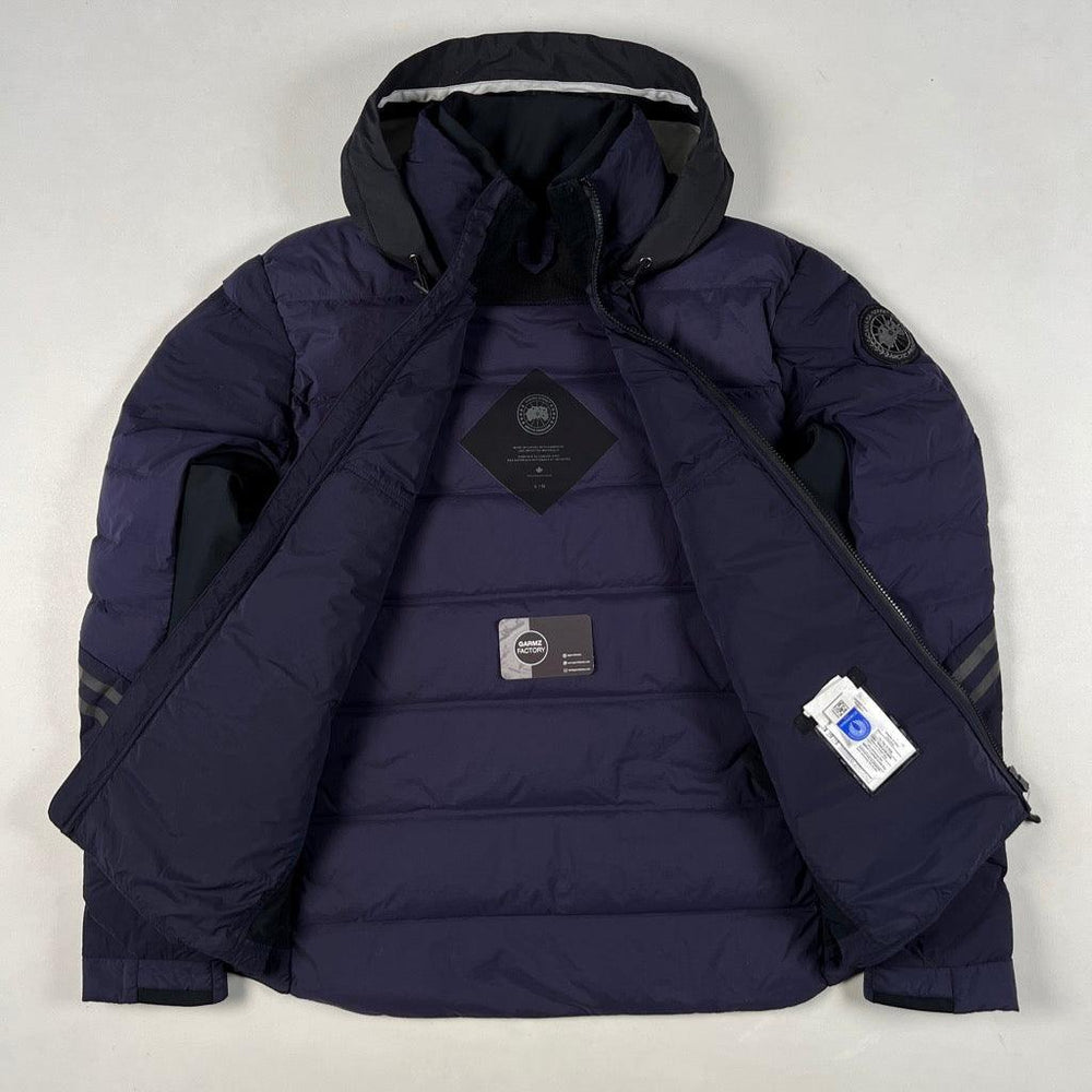  ＊HyBridge CW Down Jacket Black Label＊ダウン Canada Goose HyBridge CW Black Label Down Jacket Navy