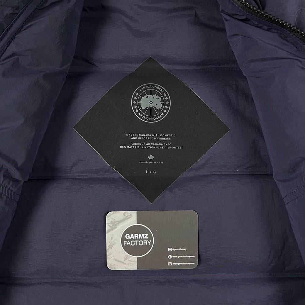 Canada Goose HyBridge CW Black Label Down Jacket Navy – Garmz Factory