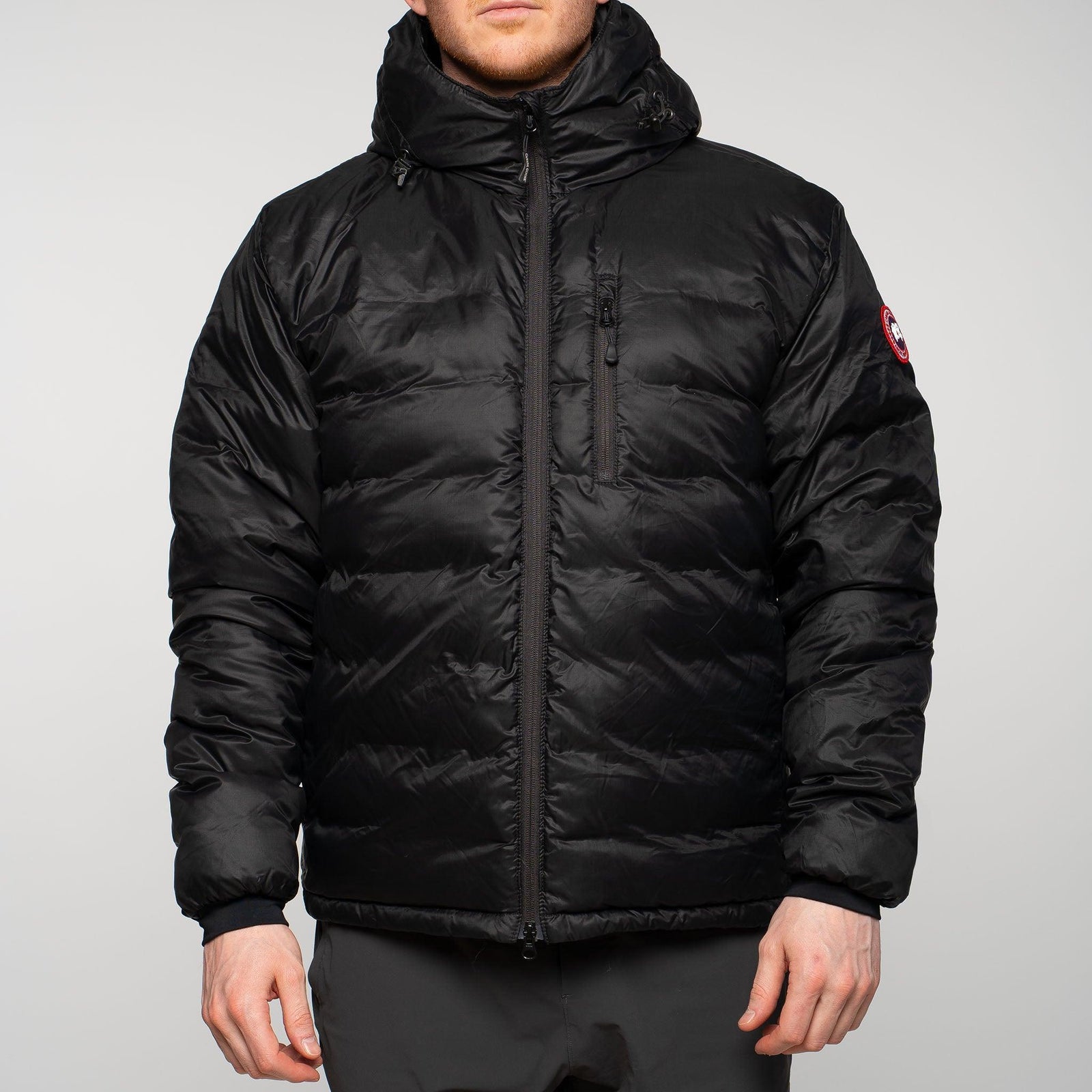 Canada goose lodge down hooded jacket outlet