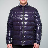 Moncler - Agar Down Jacket Navy/Purple