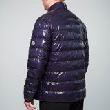 Moncler - Agar Down Jacket Navy/Purple