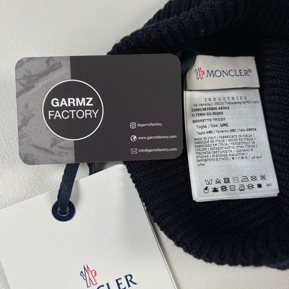 Moncler Beanie Hat Navy – Garmz Factory