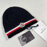 Moncler - Beanie Hat Navy/Red/White