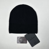 Moncler - Embroidered Logo Beanie Hat Black