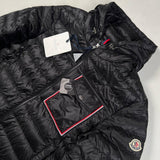 Moncler - Longue Saison Lihou Hooded Down Jacket Black