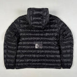 Moncler - Longue Saison Lihou Hooded Down Jacket Black