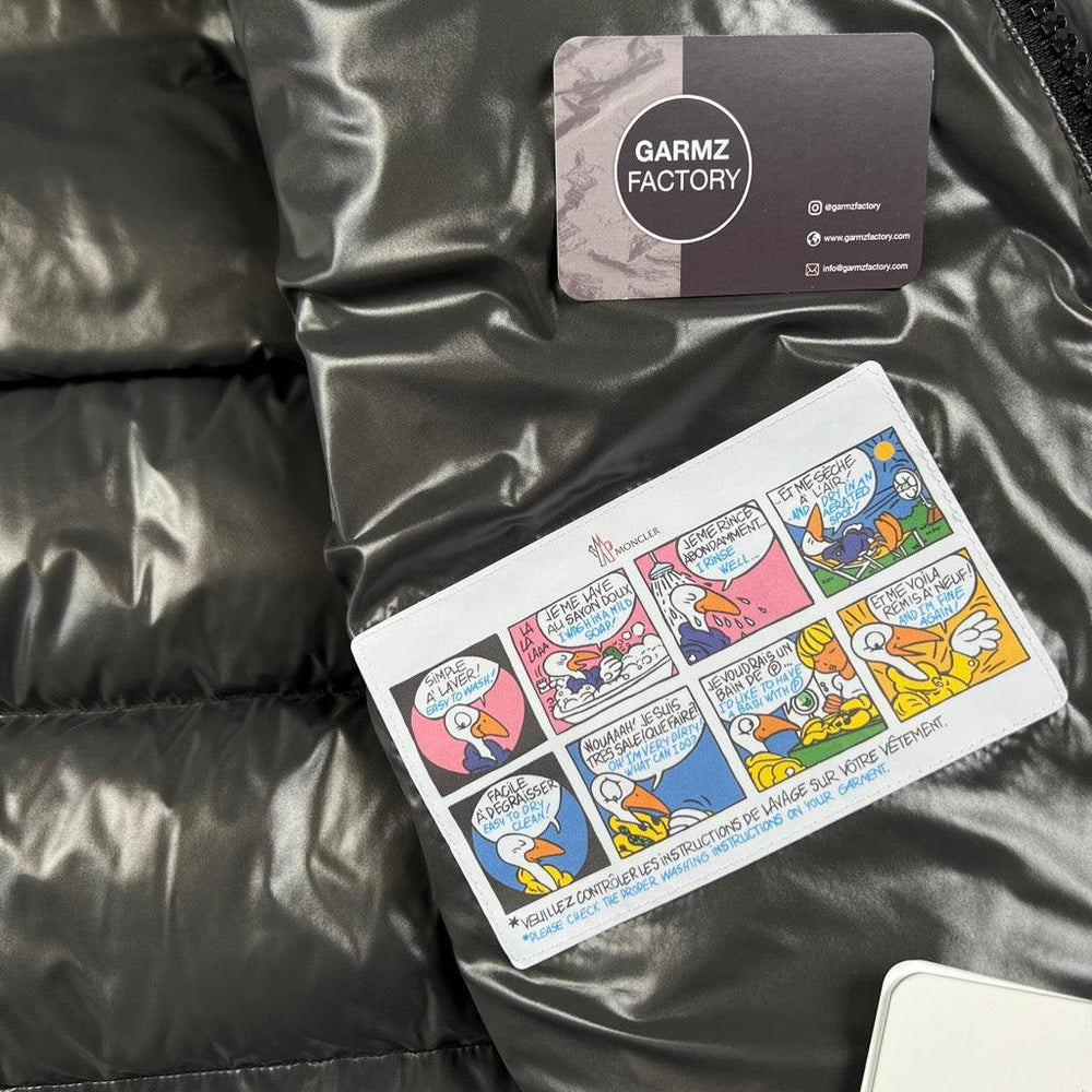 Washing Instructions How To Wash Moncler Puffer Jacket Black New