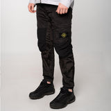 Stone Island - Nylon Metal Cargo Trousers Black