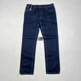 Prada - applique logo denim jeans blue