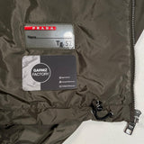 Prada - Applique Logo Nylon Windbreaker Khaki