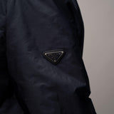 Prada - Nylon Hooded Jacket Navy