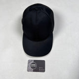 Prada - re-nylon applique logo cap black