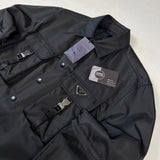 Prada - Re-Nylon Flap Pocket Overshirt Black